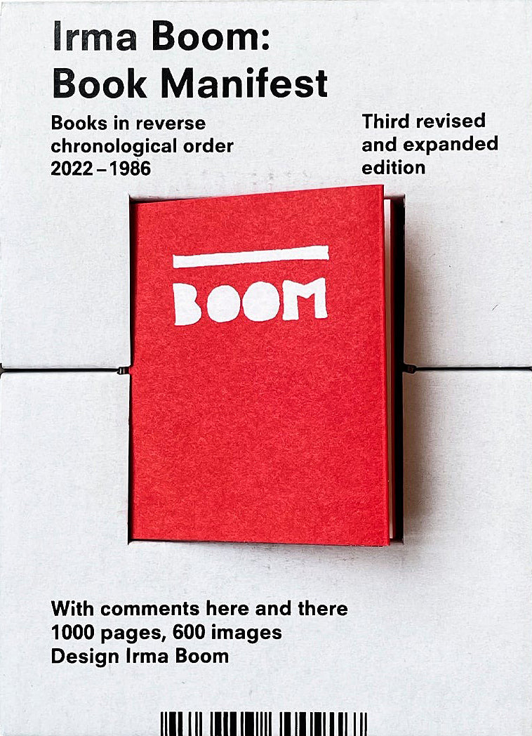 Irma Boom: Book Manifest – NEUTRAL BOOKS