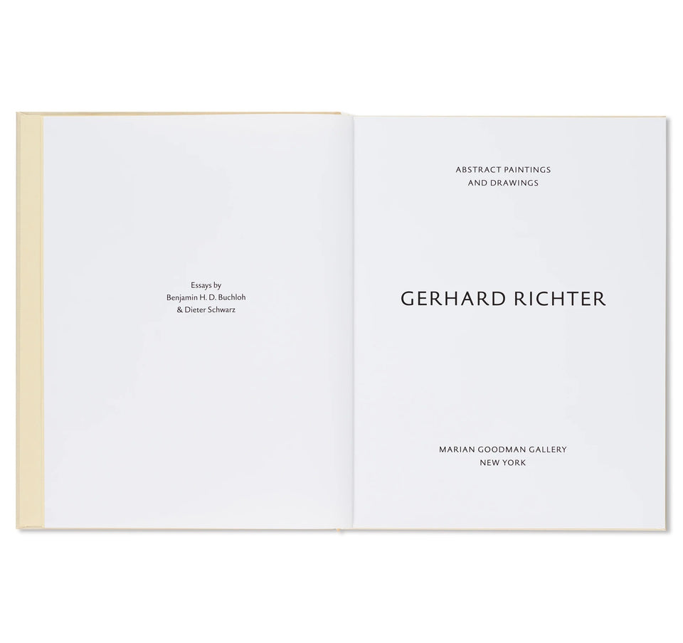 Gerhard Richter: ABSTRACT PAINTINGS AND DRAWINGS