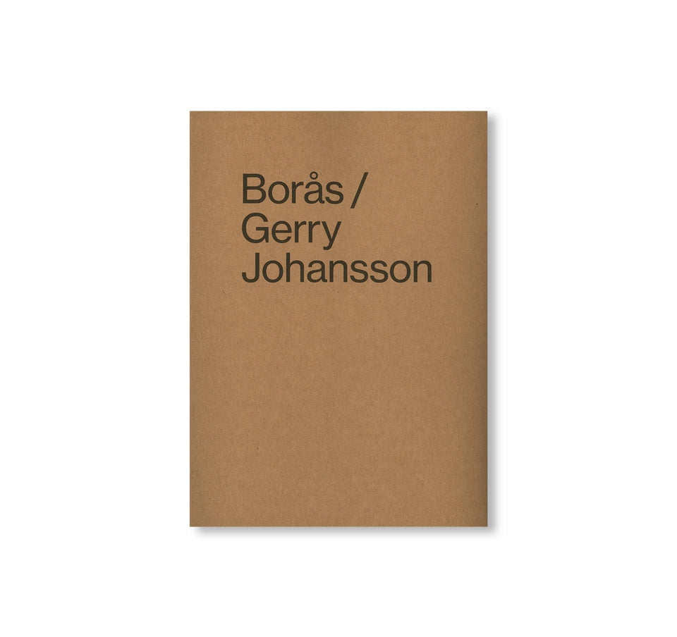 Gerry Johansson: BORÅS [SIGNED]