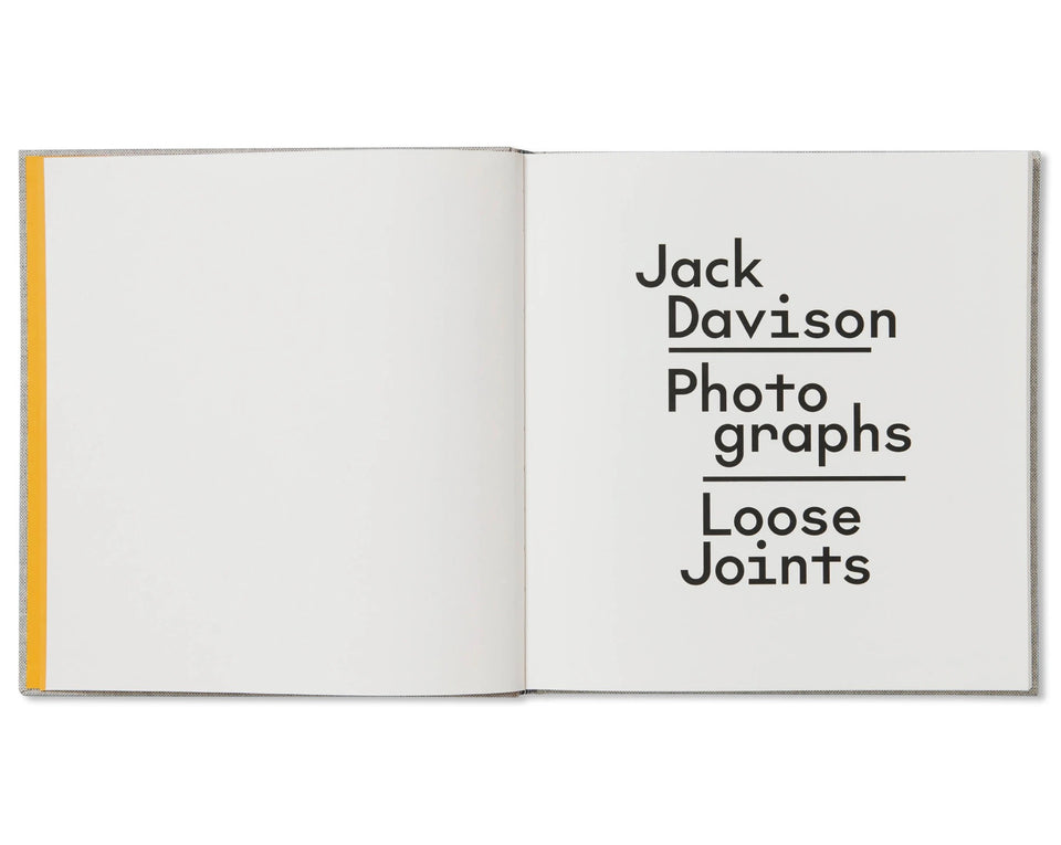 Jack Davison: PHOTOGRAPHS [THIRD EDITION]