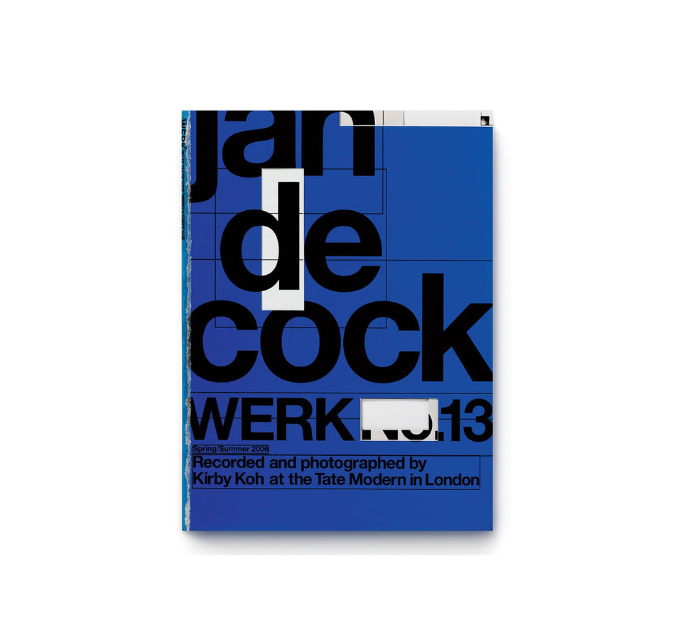 WERK No.13: JAN DE COCK